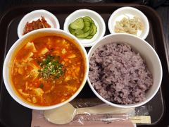 ５３．２０１１年夏休み８泊９日の国内旅行　韓国料理ミスコリアの夕食