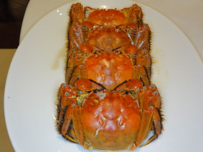 今年も澳門に上海蟹を食べに行きました。<br />今年の蟹のお値段は去年の2割増しとか(-_-メ)<br /><br />飲んで食べて打って（カジノの写真は有りませんが）のいつもと同じ内容の旅行です。(^_^;)