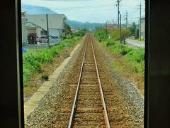 山陰-5　益田⇒浜田：ローカル列車の車窓から　☆石見神楽時計は正午開演
