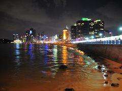 国慶節韓国の旅02★釜山★のんびりと…夜の海雲台散歩