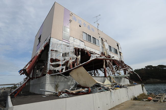 3月11日の大津波で壊滅的な被害を受けた、福島県相馬市の松川浦に行ってきた。