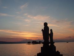 宍道湖の夕景 （島根県・松江市）