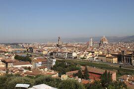 子連れ旅行　イタリア・フィレンツェ　市内観光１　フィレンツェを一望するのだ