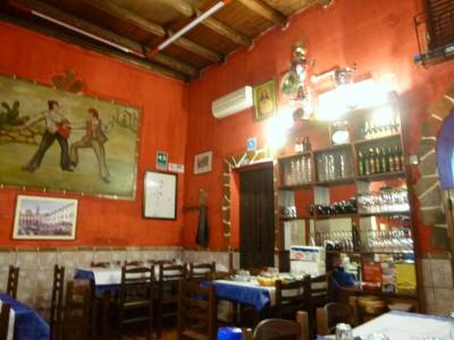 １６日間の美食とビーチバカンスのシチリア！Ｖｏｌ９９（第１３日目夜）　☆パレルモ（Palermo)：パレルモのオネェ（！）なトラットリア「FERRO DI CAVALLO」で絶品のシーフードを頂く♪