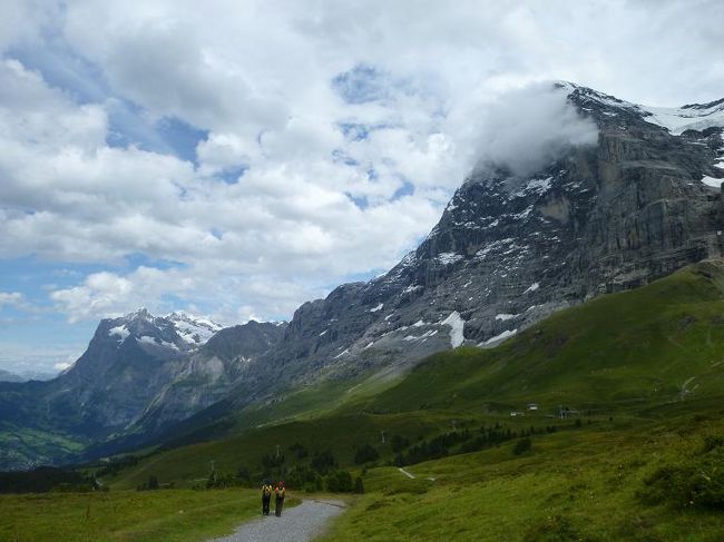 離職記念☆37泊38日貧乏旅行20：スイスの巻⑬ グリンデルヴァルトから名峰を眺めに