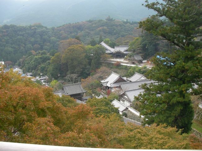 10月15日から１２月１１日までのご本尊の十一面観音菩薩特別公開を見に長谷寺へ行ってきました。