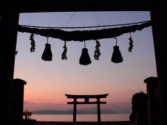 滋賀　白髭神社の日の出と高島ドライブ