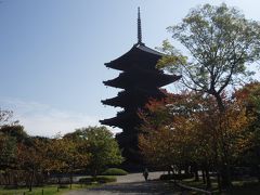 2011、秋　京都 １日目　仏像を見に行こう　　東寺、大覚寺、清涼寺、グルメも♪