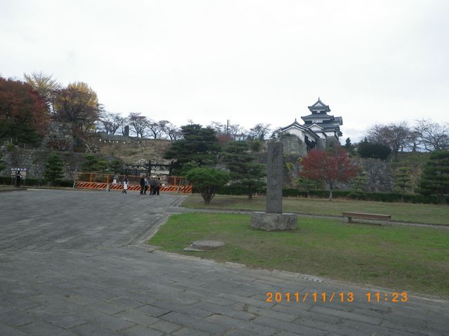 白河の小峰城<br />東北道宇都宮インター→矢吹インター→白河→黒羽→馬頭→烏山→宇都宮というルートでした。<br />今日の走行距離２３９ｋでした。