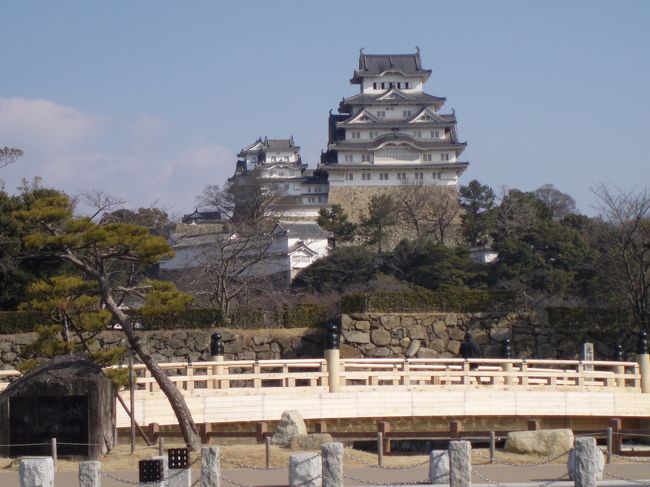 出張のついでに、金沢見学。<br />　金沢見学後、奈良観光をして、京都に宿泊。<br />　そんなに離れていないので、ついでに姫路もしっかり見学の旅。<br /><br />◆見学場所（姫路）<br />・姫路城（その４）<br />・好古園（その５）<br />・書写山（その６）