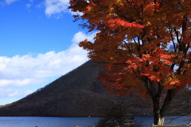 標高2,000mの温泉へ…。<br /><br />紅葉の時季にはちょっと遅かったなぁ…、なんて思いながらも…。<br />紹介してくださった雲海の露天風呂に入りに、高峰温泉へ行ってきました。<br /><br />その前にお約束の寄り道。<br /><br />ただ行ったのでは、おもしろくありませんよね？<br />気のままの２日間。<br /><br />ちょっとぶらっと行ってきました。<br />初日は、伊香保→榛名湖→嬬恋→高峰温泉のドライブコース。<br /><br />久しぶりの絶景で、テンション上げ上げの初日。<br />温泉も眼下に広がる景色と優しいランプの光で、じっくり癒されてきました♪。