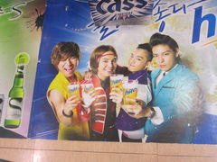 ソウルで出会った地元の人々（K-POPスター）　