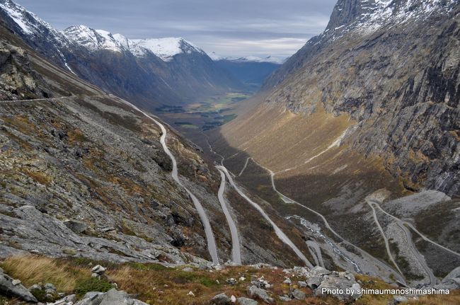 レンタカーを借りて西ノルウェーフィヨルド群を巡る旅に行ってきました！<br /><br />日程<br /><br />10月11日　パリ → ベルゲン<br /><br />10月12日　ベルゲン → フロム<br /><br />10月13日　フロム → スケイ<br /><br />10月14日　スケイ → ガイランゲル<br /><br />10月15日　ガイランゲル<br /><br />10月16日　ガイランゲル → モルデ<br /><br />10月17日　モルデ → パリ