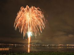 長野ツーリング、その2★夜空を彩る花火たち、そして…