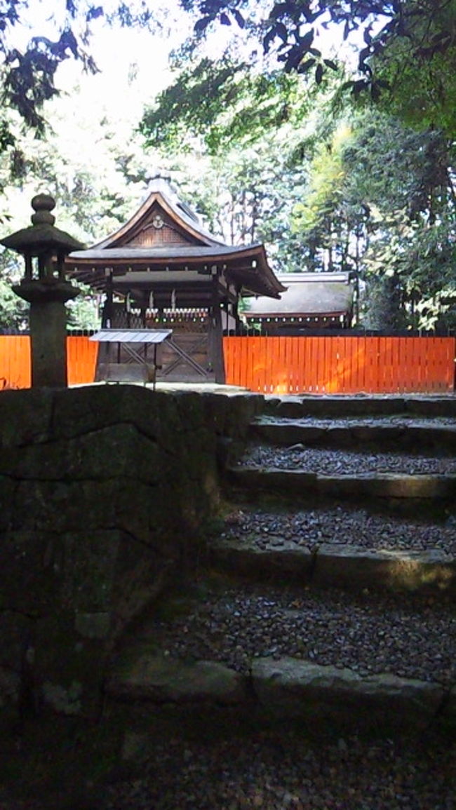 八瀬の瑠璃光院に行き、そこから山道を少し歩くと、御蔭神社があります。<br />賀茂神社より古いらしい。<br /><br />と言っても、この社が最古ではありません。<br />それまで神を崇めるのは、巨岩とかでしたが、社を作り神を崇めたのが、この地域らしいです。元の神社は、これよりもう少し東北にあったらしい。