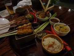 2011.11バリ島旅行・２日目−４「ブンブバリ・レストランでインドネシア料理ディナー」編