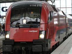 【欧州旅行６日目】 ザルツブルク一日観光へ～　「OBB railjet」