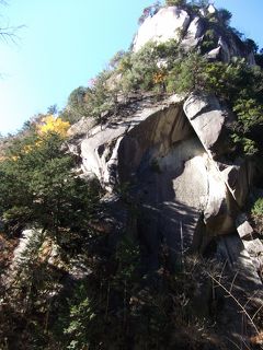 小春日和の昇仙峡