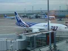 全日空 世界初就航 ボーイング７８７－８ 初搭乗【羽田～岡山編】（２０１１年１２月）