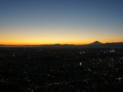 富士山を見たくてランドマークタワーに昇ってきました