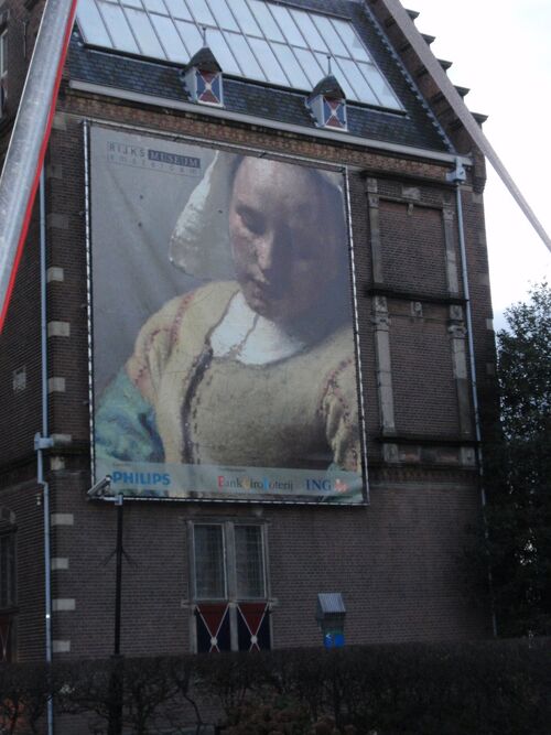 アムステルダム国立美術館 3Dモニュメント オランダ アムステルダム国立美術館 3Dモニュメント オランダ