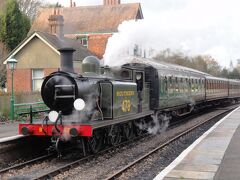 ロンドンからブルーベル鉄道へ