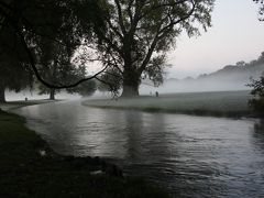 ミュンヘン 朝霧のイギリス庭園　2011⑪ Englischer Garten　in the morning mist/Munchen