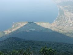 遠回り帰省2011，2012　2日目午前　百名山、開聞岳登山