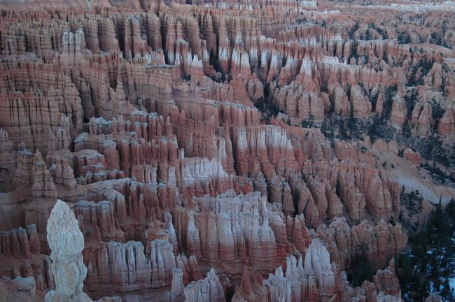 Zion Bryce Antelope Grand canyon　　ブライスキャニオン編<br />１１月上旬でも既に相当寒い 