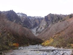 2011.11.10　諏訪峡、谷川岳一の倉沢、藤原湖、法師温泉