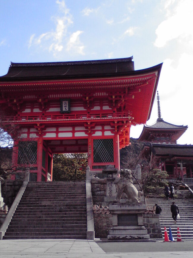 大阪府歩け歩け協会主催の「新春・京都初詣ウォーク」に参加しました。<br />京都市内のメジャーな神社、仏閣を歩いて巡ります。