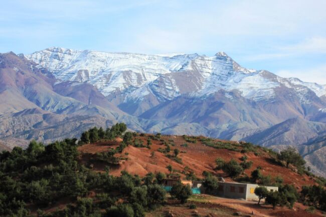 2012正月、モロッコ王国旅行記(12/49)：1月7日(9)：マラケシュから世界遺産のアイト・ベン・ハッドゥへ