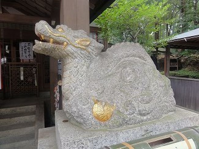 京都　龍の神社初詣（神寶神社・瀧尾神社）