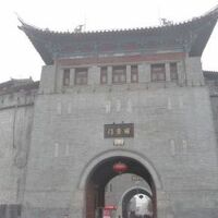 2012 01 龍門石窟　洛陽古城 世界遺産訪問