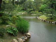 縮景園・新緑の季節