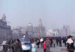 上海の外灘・英国租界・優秀歴史建築・2012年・旧正月