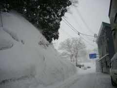 雪の多い年に日本三大薬湯で雪見温泉＠松之山温泉＠