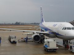 米子鬼太郎空港からANA機で羽田へGO【ANA８１６便搭乗編】（２０１２年２月）