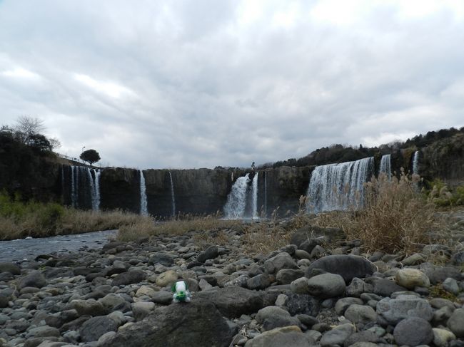 今回の旅行のメインの一つ『日本の滝百選・原尻の滝』にやって来ました！<br />九州＆沖縄地区には17ヶ所の日本の滝百選があり、前日の「行縢の滝」で16ヶ所を制覇。<br />そして、最後に残ったのがこの『原尻の滝』です！<br /><br />ちょっと観光化され過ぎている感は否めませんが、“東洋のナイアガラ”とか“九州のナイアガラ”と呼ばれるだけあって、景観は素晴らしいものでした！<br /><br />日本の滝百選はこれで82ヶ所めとなります！<br /><br />ダイジェスト版はこちら→http://4travel.jp/traveler/joecool/album/10633200/
