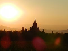 ミャンマー放浪の旅2（世界三大仏教遺跡バガン初日編）