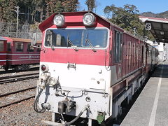 2012.2藤枝出張旅行，大井川鐵道三昧4-丹味での昼食，井川線　井川-奥泉間