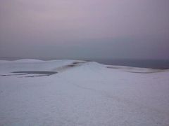 鳥取砂丘　冬景色