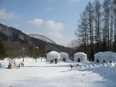 雪見の温泉と小さな灯（あかり）たちーその２・「かまくら祭」と「ひな祭り」ー　