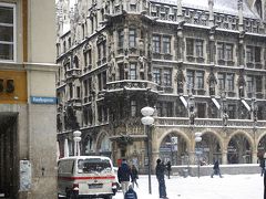 真冬の初欧州～ドイツ・チェコ～１　雪のミュンヘン編