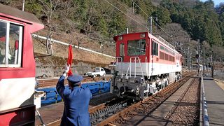 2012.2藤枝出張旅行，大井川鐵道三昧4終-井川線を井川まで往復，アプト式鉄道，帰京