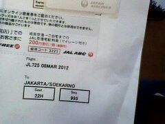 2012 日本航空+エアアジアでバリ島ひとり旅