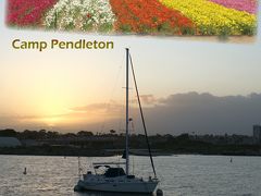 San Diego's North Shore　　サン・ディエゴ郡北海岸の旅：　二日目　キャンプ　ペンドルトン　と　カールスバッド