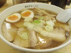 春の18きっぷ旅行 1-1 会津若松で喜多方ラーメン