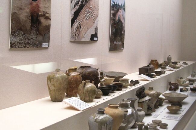 2012早春、愛知県陶磁資料館(2/7)：猿投古窯・古窯館、須惠器と陶器、近現代の陶磁器