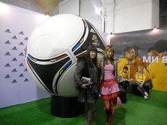 ユーロサッカー２０１２開催前のファッションショー